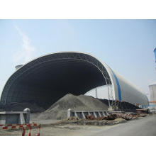 Space Frame Steel Structure Coal Shed Design and Construction